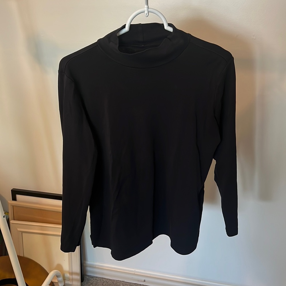 Isaac Mizrahi Long Sleeve Mock Neck